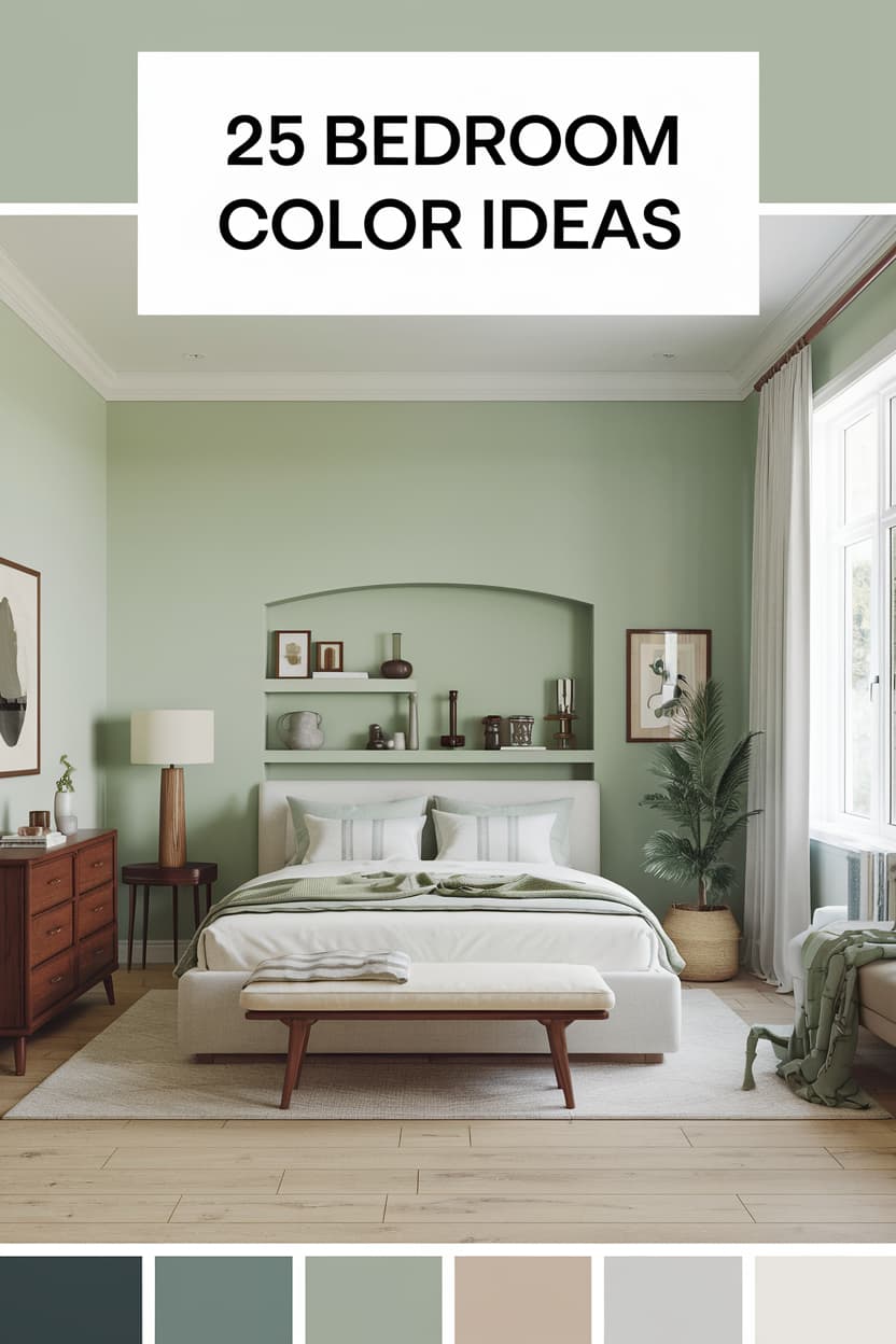 Bedroom Color Ideas Pin
